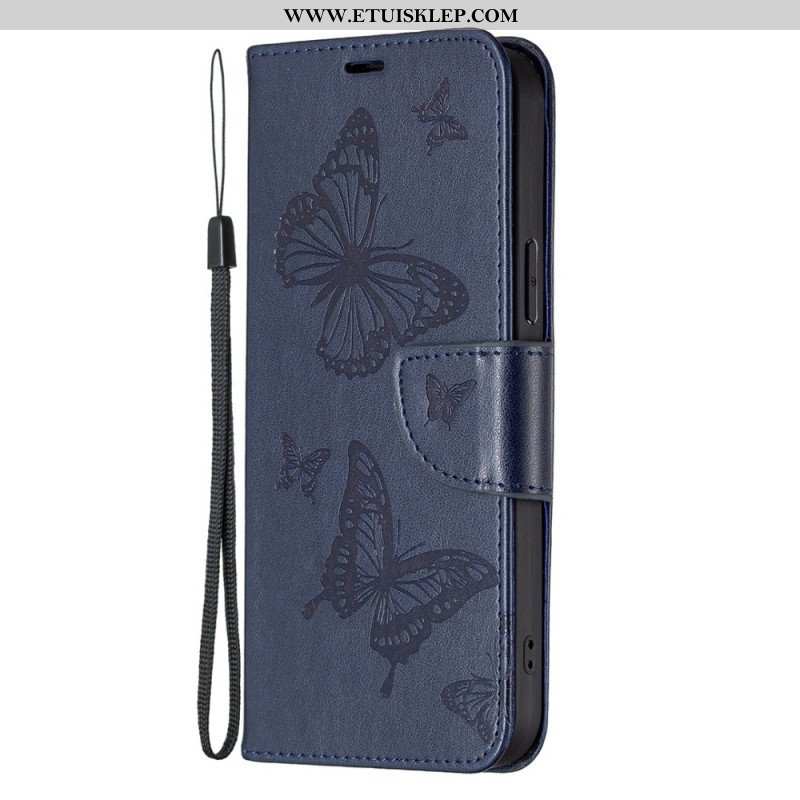 Etui Folio do Samsung Galaxy S23 Plus 5G Gigantyczne Motyle